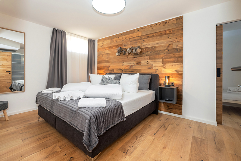 Lodge Ferienwohnung Reit im Winkl zweites Schlafzimmer